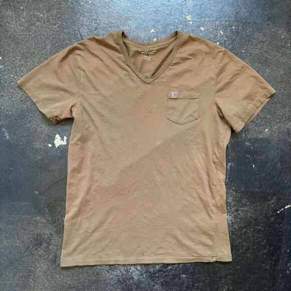 Denim And Supply Ralph Lauren Women’s Brown Short Sleeve T-Shirt Size Medium - Picture 1 of 10